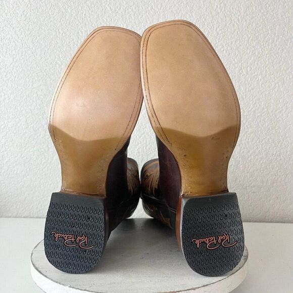 NEW Rod Patrick Mens Cowboy Boots 10.5B Perro Loca Brown Leather Western RPM113 - Picture 10 of 13